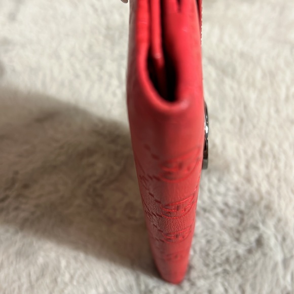 Gucci monogram wallet vintage 100% authentic serial # in pics Red Price Is Firm - Picture 11 of 15